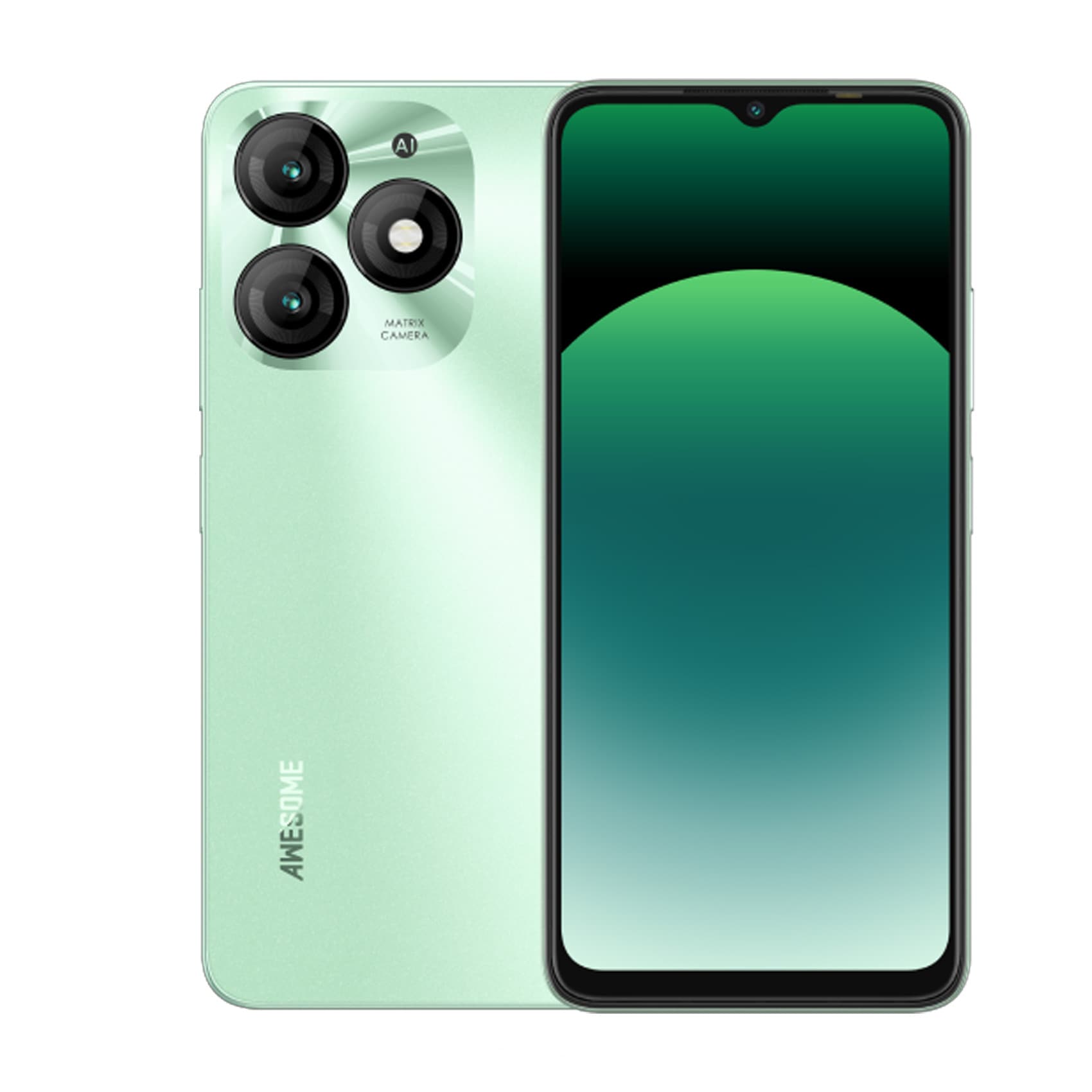 Buy Itel A50 256GB 4GB Green Online | Carrefour Lebanon