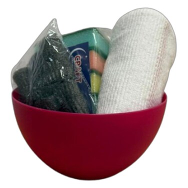 Craft SpongeX4+ Cloth+Scoure+ Small Pot