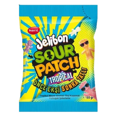 Jelibon Sour Patch Tropical 80GR