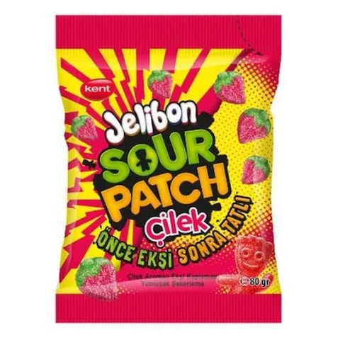 Jelibon Sour Patch Strawberry 80GR