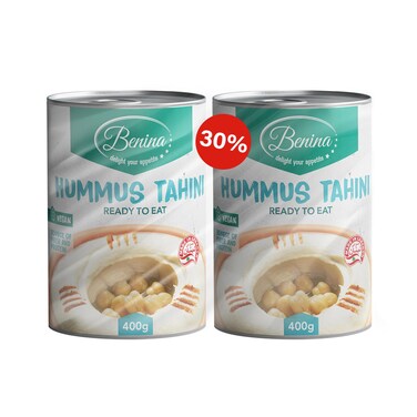Benina Hummus 400GRX2 Special Price