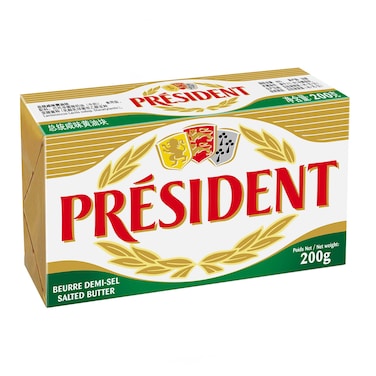 President Salted Butter 200GR