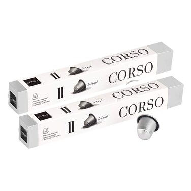 Corso Capsules Nespresso Silver X2 20% Off