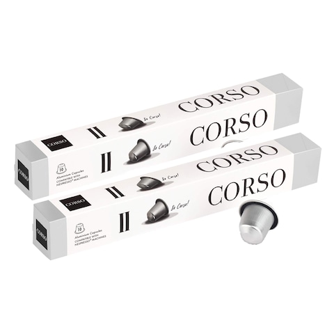 Corso Capsules Nespresso Silver X2 20% Off