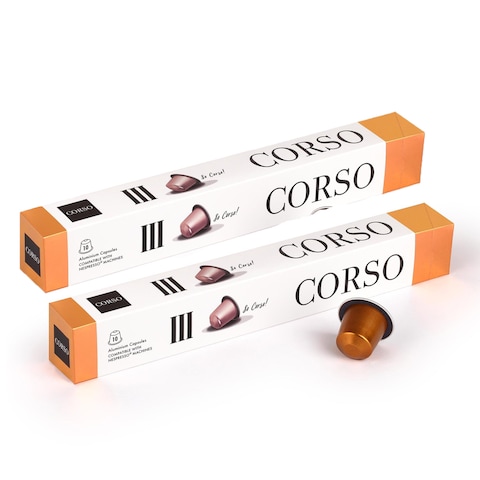Corso Capsules Nespresso Bronze X2 20% Off