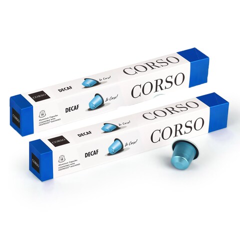 Corso Capsules Nespresso Decaf X2 20% Off