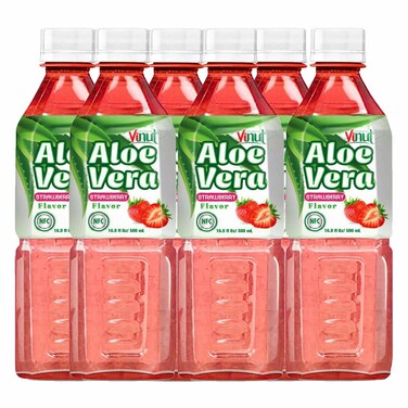 Vinut Aloe Vera Strawberry 500Ml X6