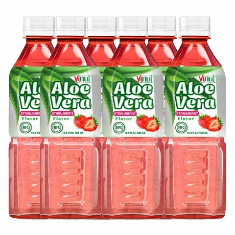 Vinut Aloe Vera Strawberry 500Ml X6