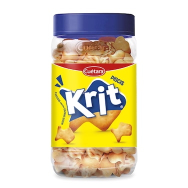 Cuetara Salted Piscis Crackers Jar 350GR