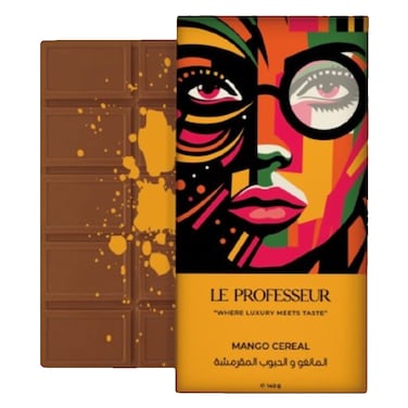 Le Professeur Mango Cereal Bar  140GR