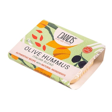 Dands Olive Hummus And Crackers 100GR