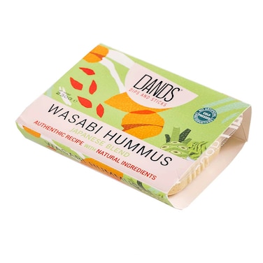 Dands Wasabi Hummus And Crackers 100GR