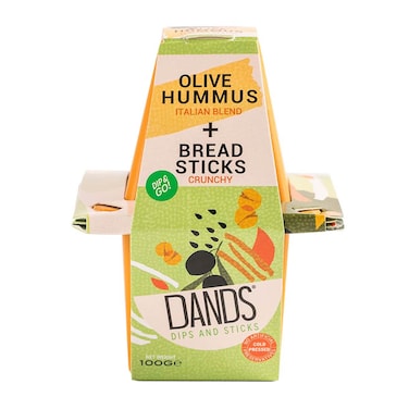 Dands Olive Hummus Dip 230GR
