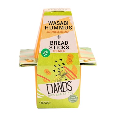Dands Wasabi Hummus Dip 230GR