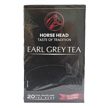 Horse Head Earl Grey Tea 20 foil bags  160GR