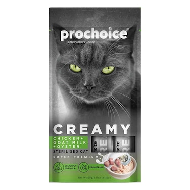 Prochoice Creamy Chicken+ Goat Milk+ Oyster 60GR