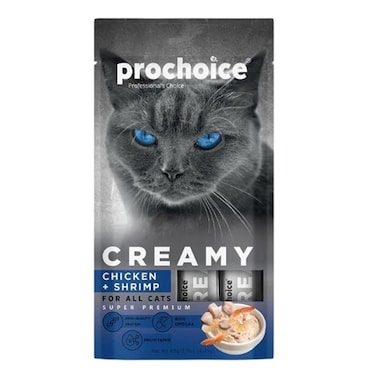 Prochoice Creamy Chicken And Shrimps 60GR