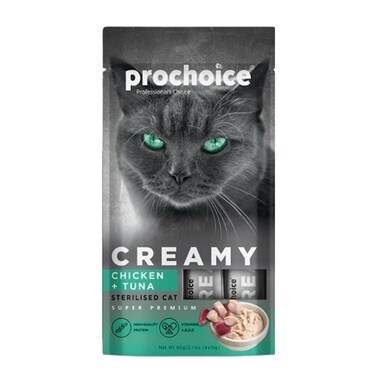 Prochoice Creamy Chicken And Tuna 60GR