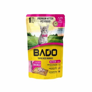 Bado Wet Kitten Chunk With Chicken 85GR