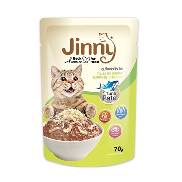 Jinny Tuna Mouse Top Chicken 70GRx12