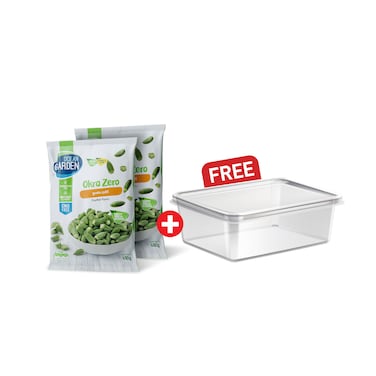 Ocean Garden Okra 400GRX2+Plastic Container