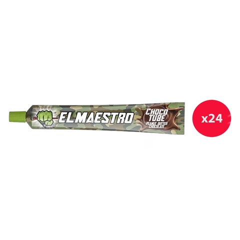 El Maestro Peanut Butter Tube 30GRx24