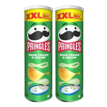 Pringles Sour Cream 2X200GR + Shahid Package