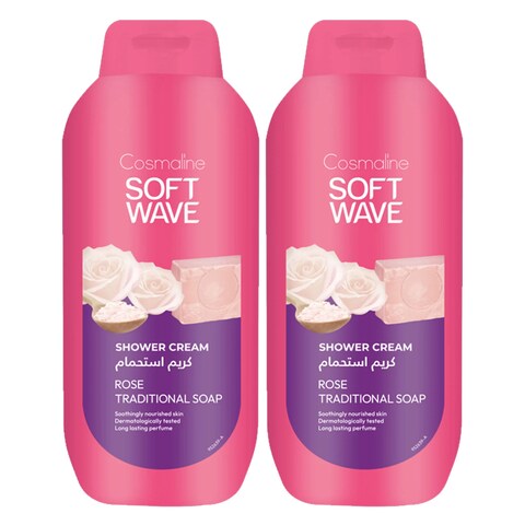 Softwave Shower Gel Rose Soap 650MLX2 Special Price