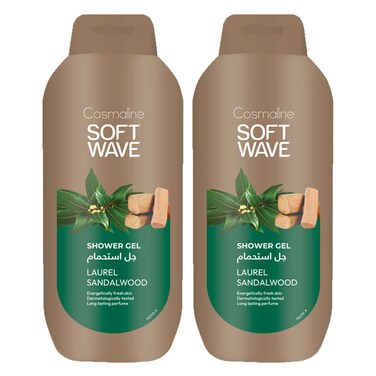 Softwave Shower Gel Sandalwood 650MLX2 Special Price