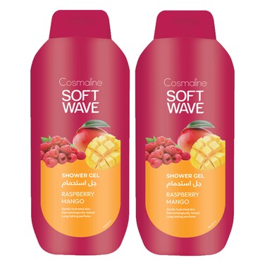 Softwave Shower Gel Raspberry Mango 650MLX2 Special Price