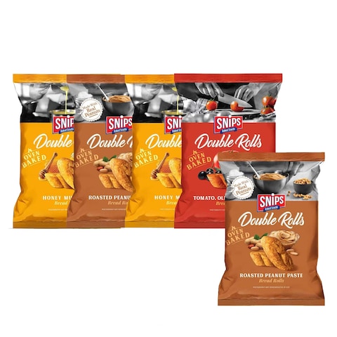 Snips Double Roll 80GR 4+1 Free Assorted