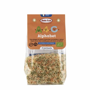Dalla Costa Baby Pasta Alphabt 200GR