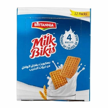 Brittania Milk Bikis Waffle 22GRx12