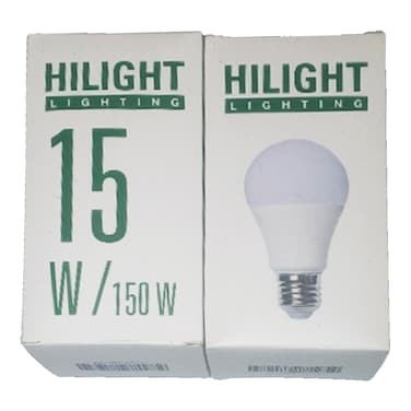 Lcdc Led Bulb 15W White X2