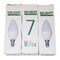 Lcdc Led Candle 70W White X3