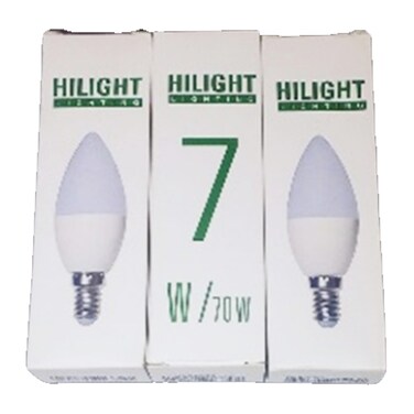 Lcdc Led Candle 70W White X3