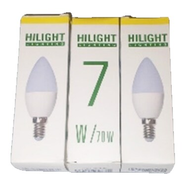 Lcdc Led Candle 70W Warm White X3