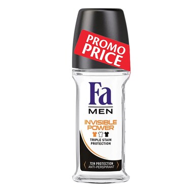 Fa Roll On For Men Invisible 50ML 20% Off