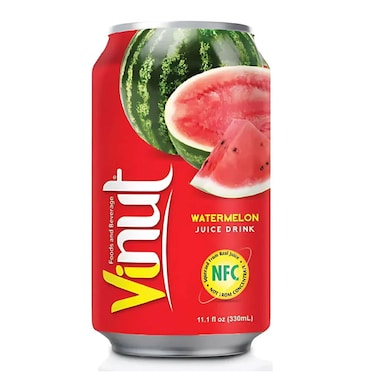 Vinut 30% Watermelon Juice Can 330ML