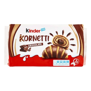 Kinder Kornetti Chocolate 6X42GR