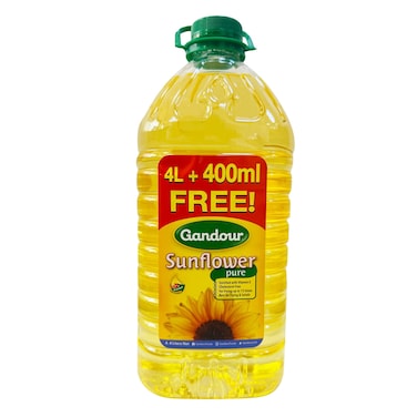 Gandour Sunflower Oil 4L + 400ML Free