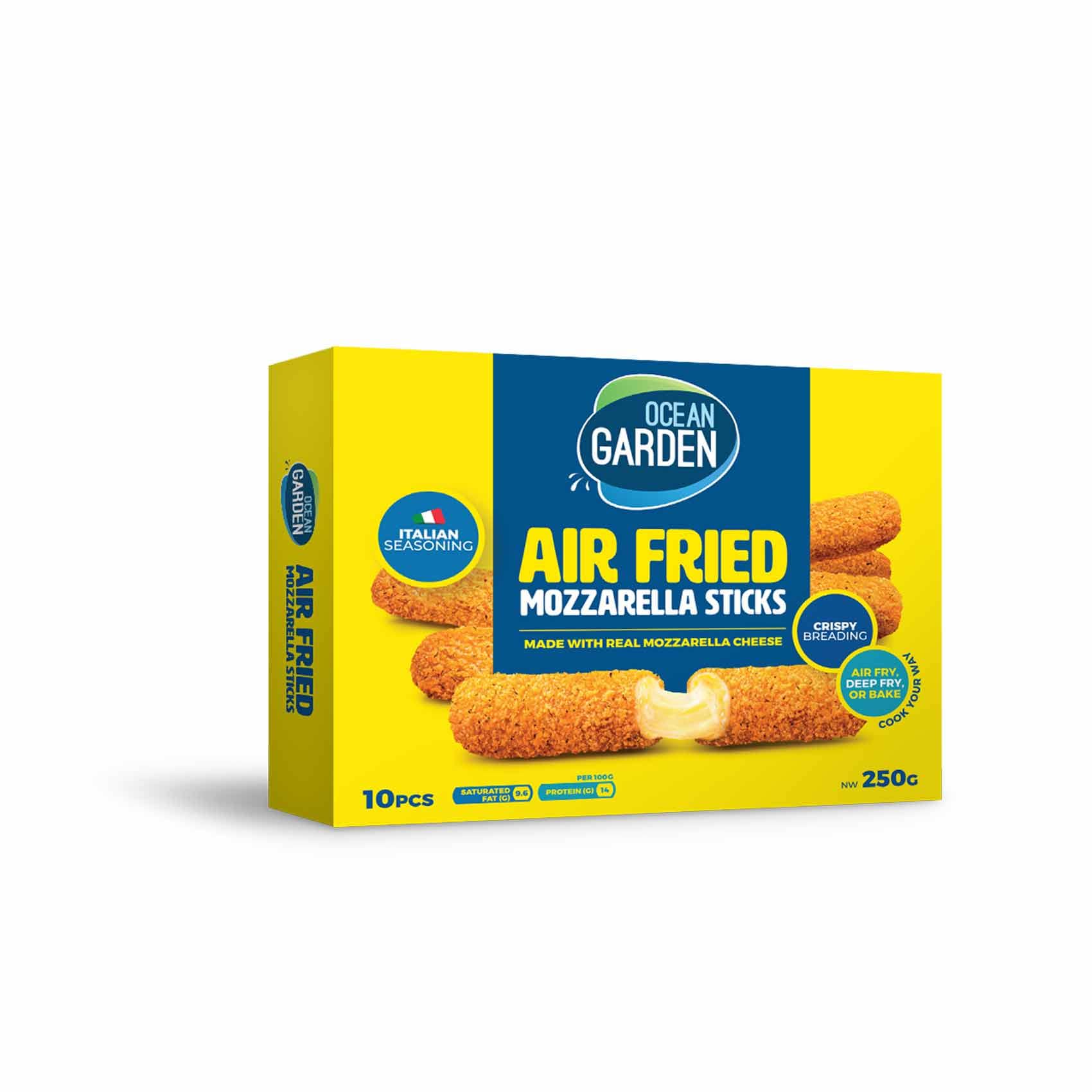 Buy Ocean Garden Air Fried Mozzarella Sitcks 250GR Online