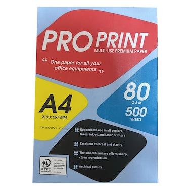 Proprint A4 White Copy Paper 500 Sheets