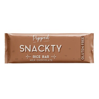 Snackty Rice Bar Milk Chocolate 18GR