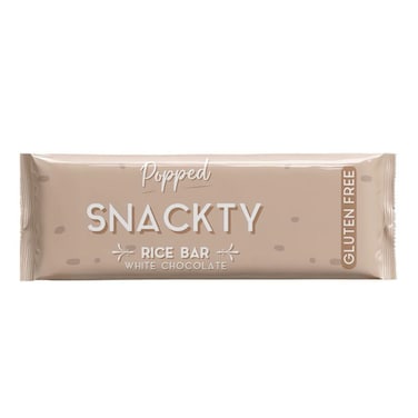 Snackty Rice Bar White Chocolate 18GR