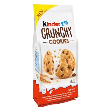 Kinder Crunchy Cookies 136GR