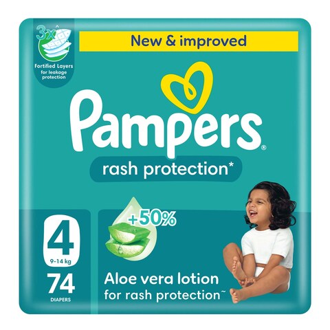 Pampers Giant S4 9-14KG 74 Diapers