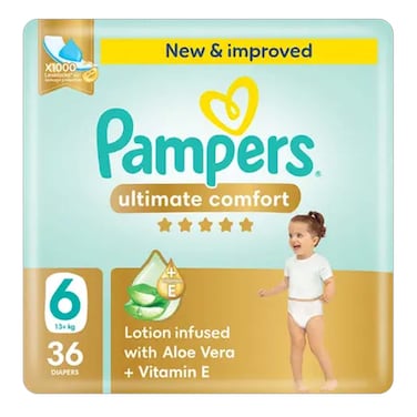 Pampers S6 13+KG 36 Diapers