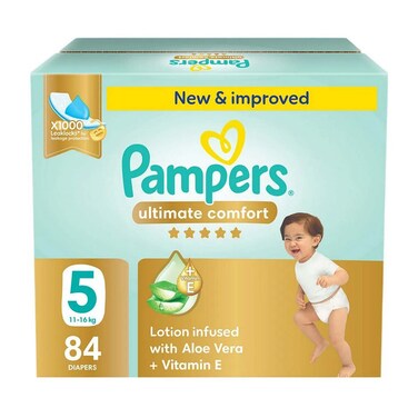 Pampers S5 11-16KG 84 Diapers