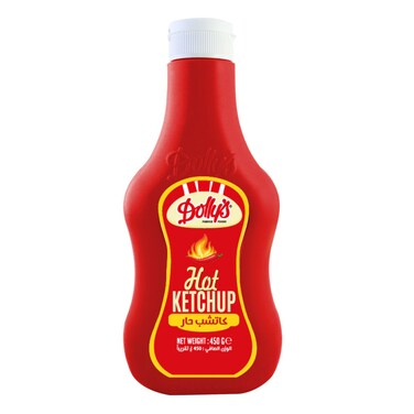 Dolly'S Hot Ketchup Squeeze 450GR